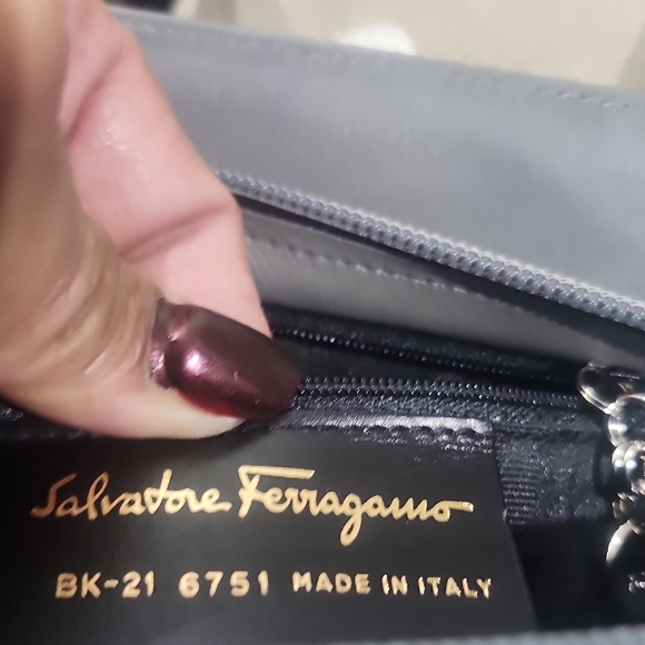 Salvatore Ferragamo Patent And Leather Tote - Picture 7 of 10